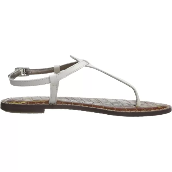 Sam Edelman Womens Gigi Thong SandalSnow White Leather