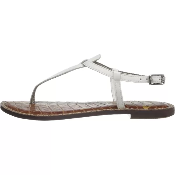 Sam Edelman Womens Gigi Thong SandalSnow White Leather