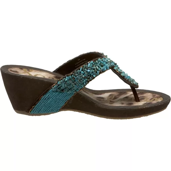 Sam Edelman Womens Gigi Thong SandalTurquoise