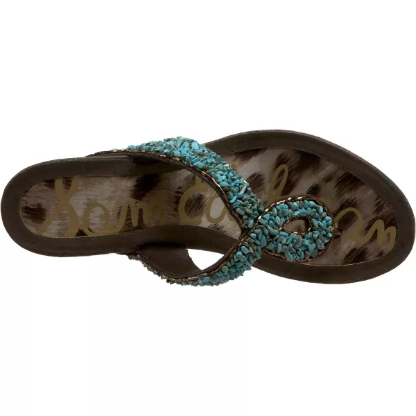 Sam Edelman Womens Gigi Thong SandalTurquoise