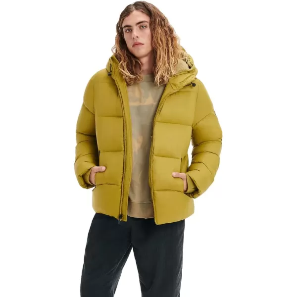 UGG Mens Brayden Puffer Jacket CoatBamboo Green