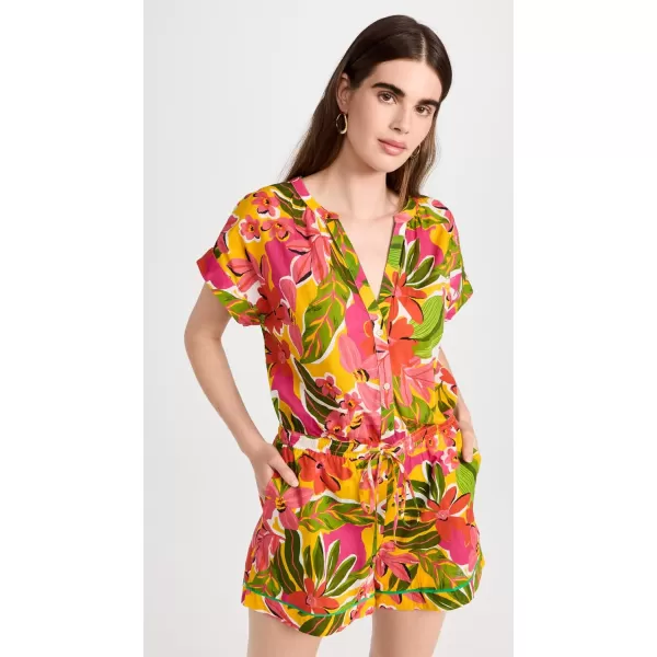 Velvet Womens Pam RomperAloha