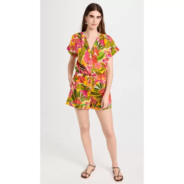 Velvet Womens Pam RomperAloha