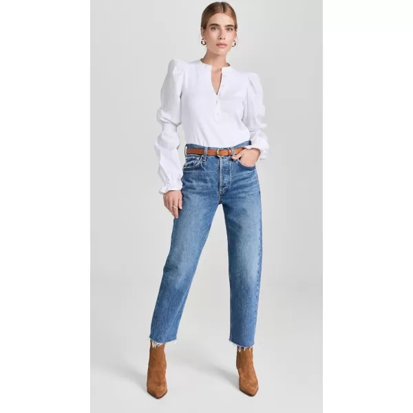 Veronica Beard Jean Womens Effy Top White XSVeronica Beard Jean Womens Effy Top White XS