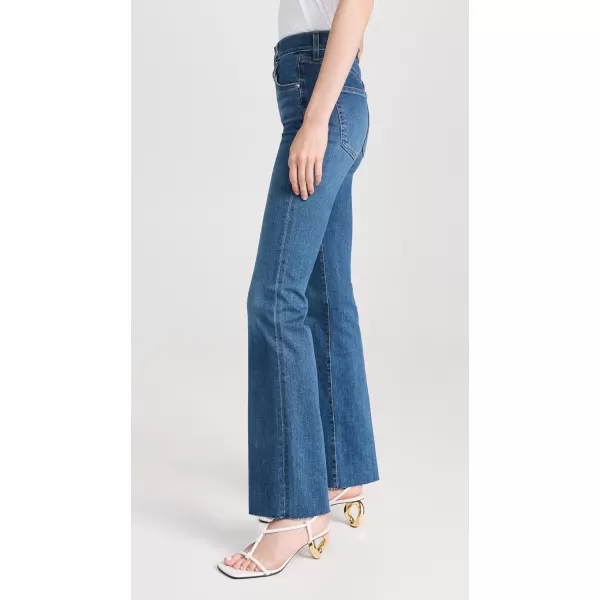 Veronica Beard Jean Womens Leena Bootcut with Raw Hem JeansSerendipity