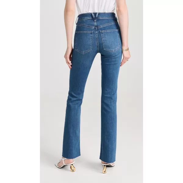 Veronica Beard Jean Womens Leena Bootcut with Raw Hem JeansSerendipity