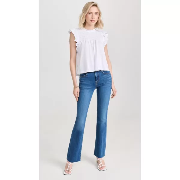 Veronica Beard Jean Womens Sacha TopWhite