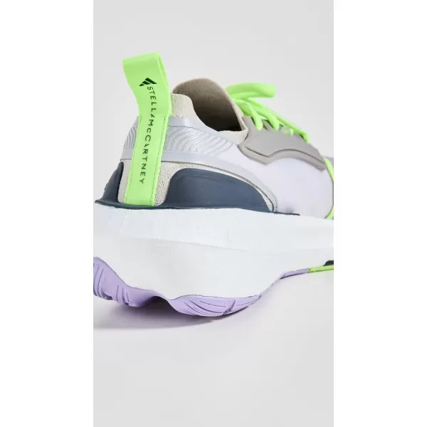 adidas by Stella McCartney Womens aSMC UB 23 Lower Footprint SneakerGobiFlashgreenPurpleglow