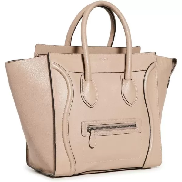 Celine Womens PreLoved Mini Luggage Bag Neutral Tan One SizeNeutral