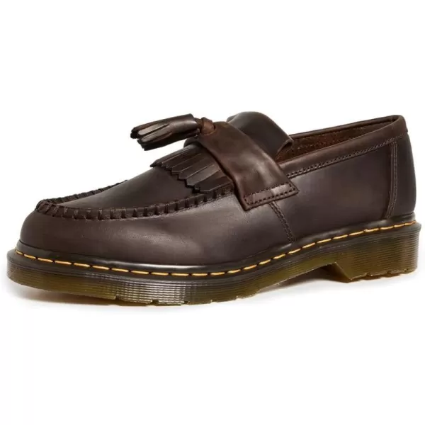 Dr Martens Adrian Dark Brown LoafersDark Brown Crazy Horse