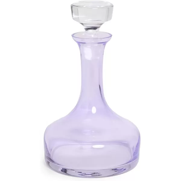 Estelle Colored Glass Womens Vogue Decanter Lavender Purple One SizeLavender