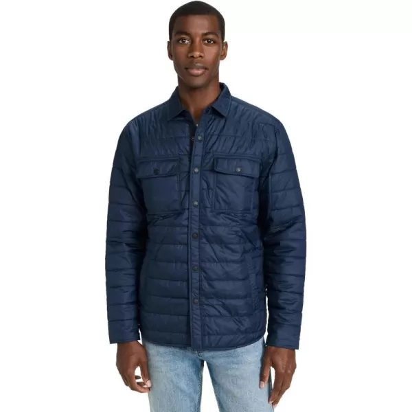 Faherty Mens Atmosphere Shirt JacketNavy