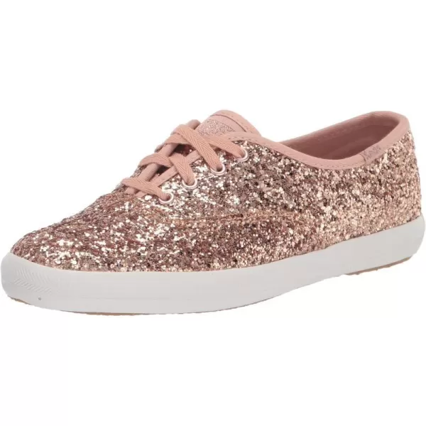 Keds Womens Champion Glitter SneakerRose Gold