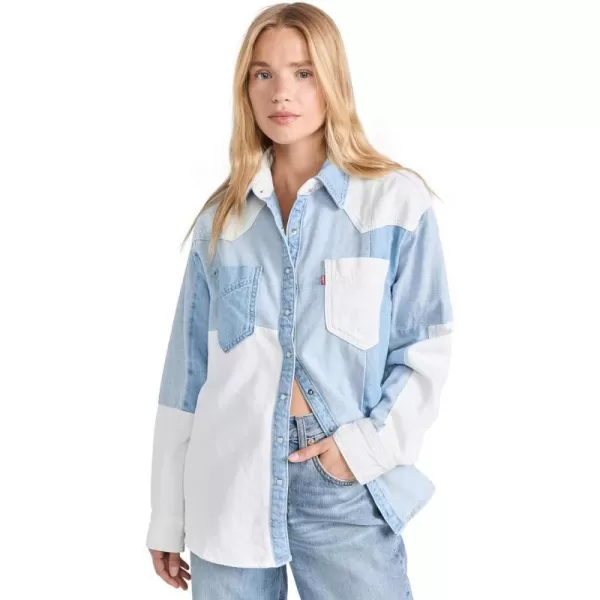 Levis Womens Donovan Western ShirtLong Journey 2