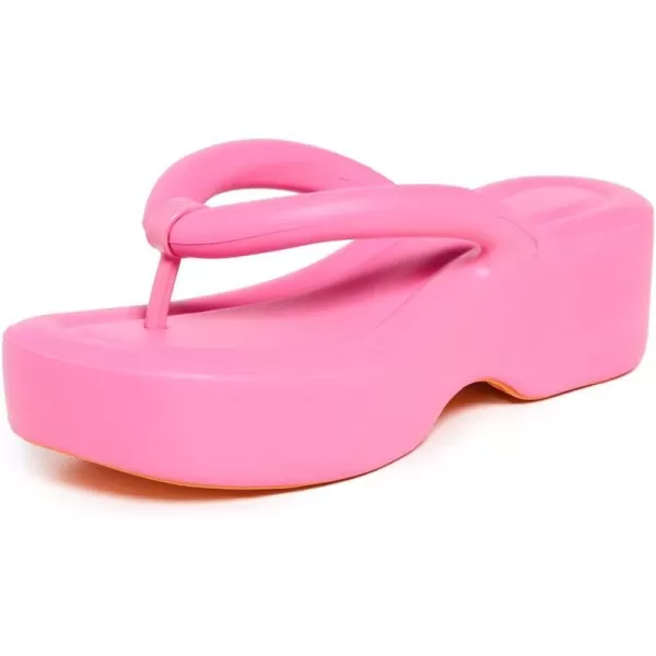 Melissa Womens Free Platform Flip FlopOrangePink