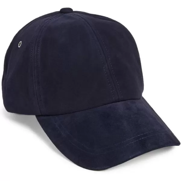 Paul Smith Mens Mens Cap SuedeBlues