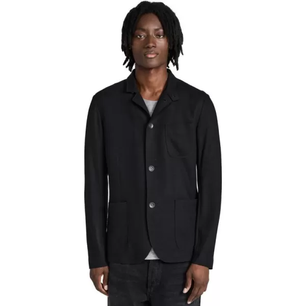 Rag amp Bone Mens Japanese Wool Prospect CardiganBlk