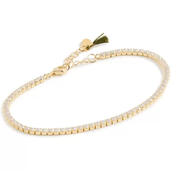 SHASHI Womens Tennis Braceletvermeil