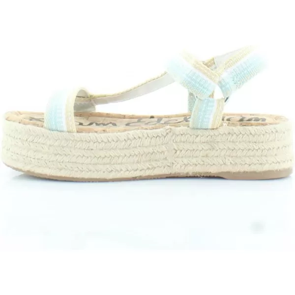 Sam Edelman Womens Gigi Thong SandalAqua Multi Woven