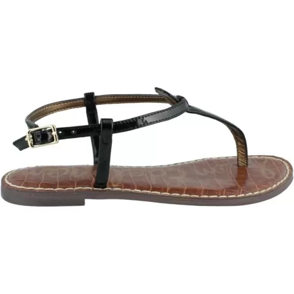 Sam Edelman Womens Gigi Thong SandalBlack Patent