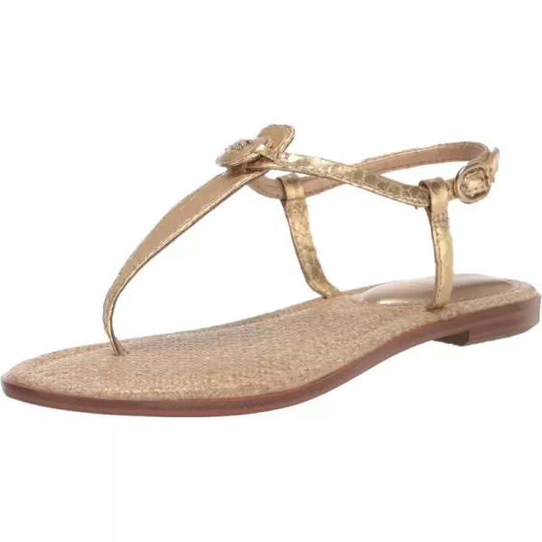 Sam Edelman Womens Gigi Thong SandalGold Signet