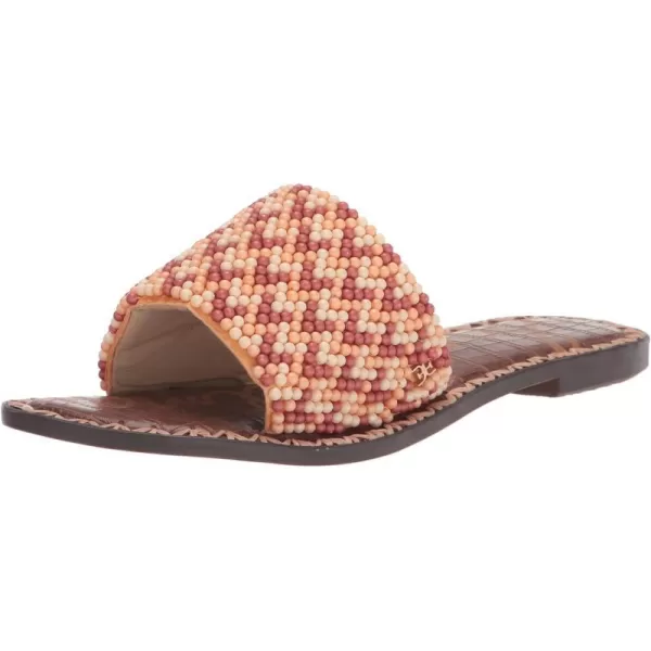 Sam Edelman Womens Gigi Thong SandalPeach Pearl Multi