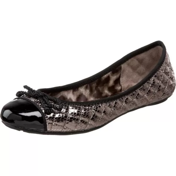 Sam Edelman Womens Gigi Thong SandalPewter Boa Print