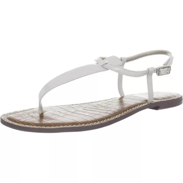 Sam Edelman Womens Gigi Thong SandalSnow White Leather