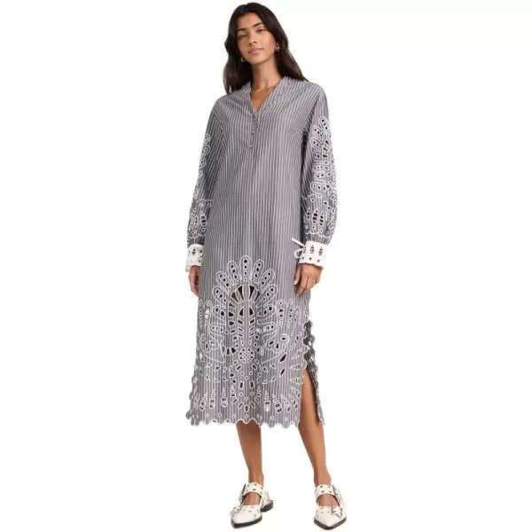 Sea Womens Cassidy Eyelet DressGray