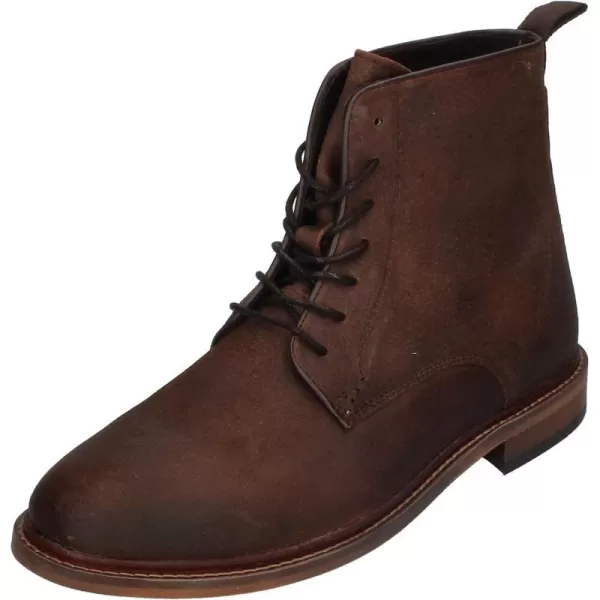 Shoe the Bear Mens Ned Waxed Suede BootsBrown