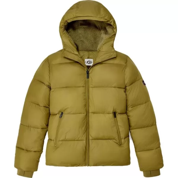 UGG Mens Brayden Puffer Jacket CoatBamboo Green