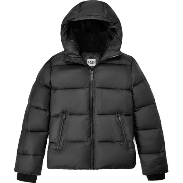 UGG Mens Brayden Puffer Jacket CoatBlack