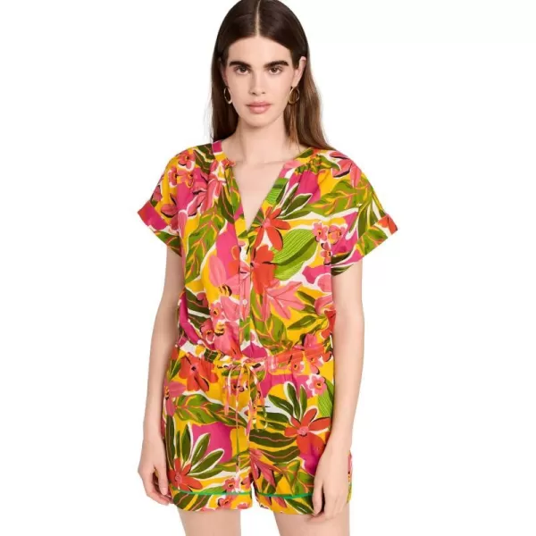 Velvet Womens Pam RomperAloha