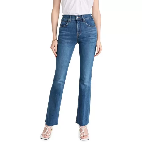 Veronica Beard Jean Womens Leena Bootcut with Raw Hem JeansSerendipity