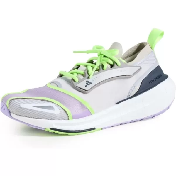 adidas by Stella McCartney Womens aSMC UB 23 Lower Footprint SneakerGobiFlashgreenPurpleglow