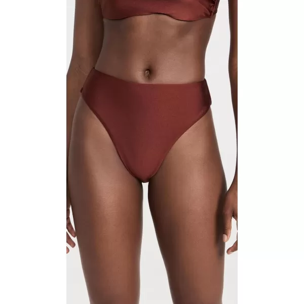 Andrea Iyamah Womens Liva Bikini BottomsChocolate