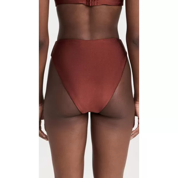 Andrea Iyamah Womens Liva Bikini BottomsChocolate