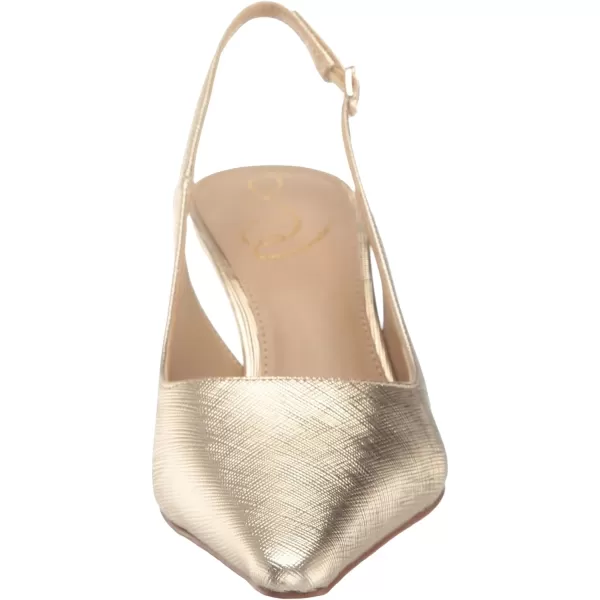 Sam Edelman Womens Bianka Sling PumpGold Leaf