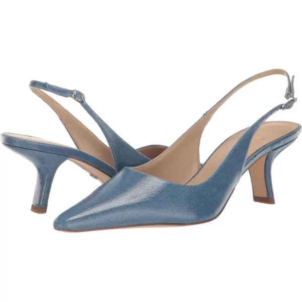 Sam Edelman Womens Bianka Sling PumpNova Blue