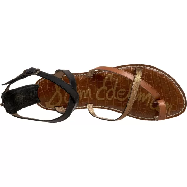 Sam Edelman Womens Gigi Thong SandalBlackBronzeWhiskey