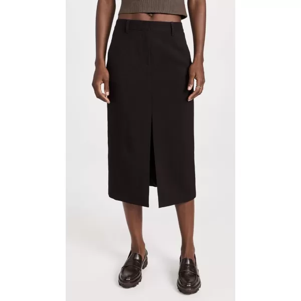 Theory Womens Midi Trouser SkirtMink