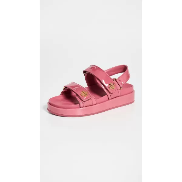 Tory Burch Womens Kira Two Band Sport SandalsWashed Berry