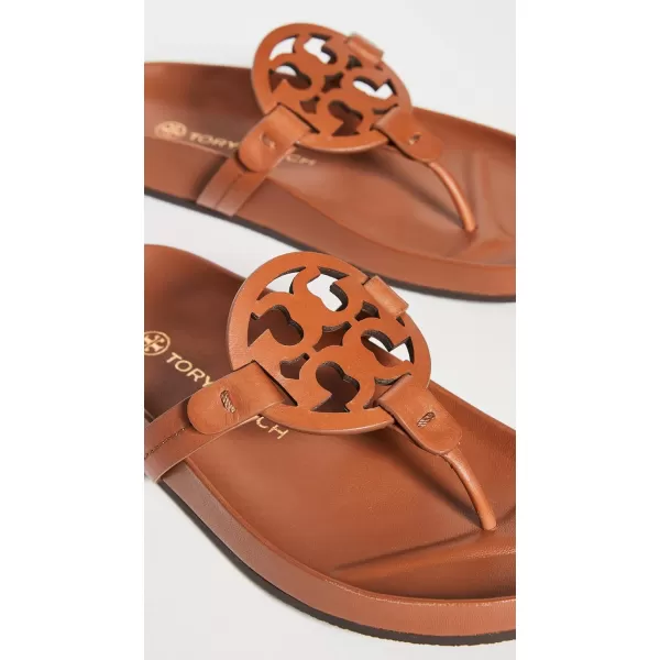 Tory Burch Womens Miller Cloud SandalsAged Camello