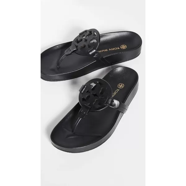 Tory Burch Womens Miller Cloud SandalsPerfect Black