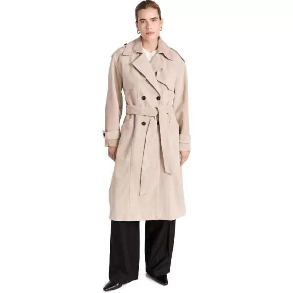 ANINE BING Womens Finley Trench CoatBrown