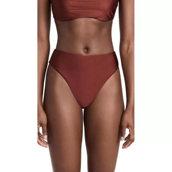 Andrea Iyamah Womens Liva Bikini BottomsChocolate