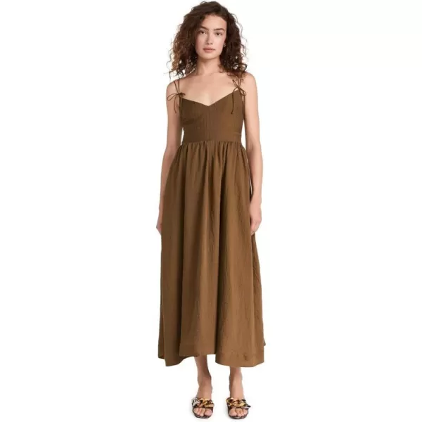 En Saison Womens Bree Midi DressOlive