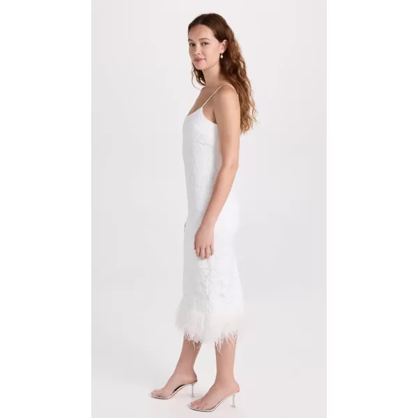 LIKELY Womens Midi Mari DressWhite