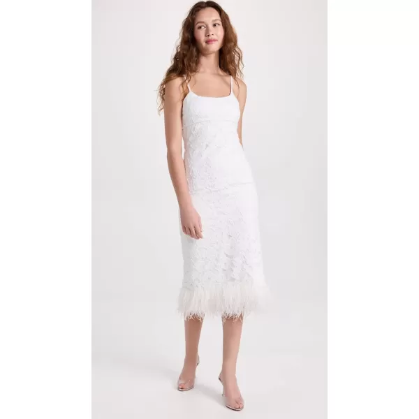 LIKELY Womens Midi Mari DressWhite