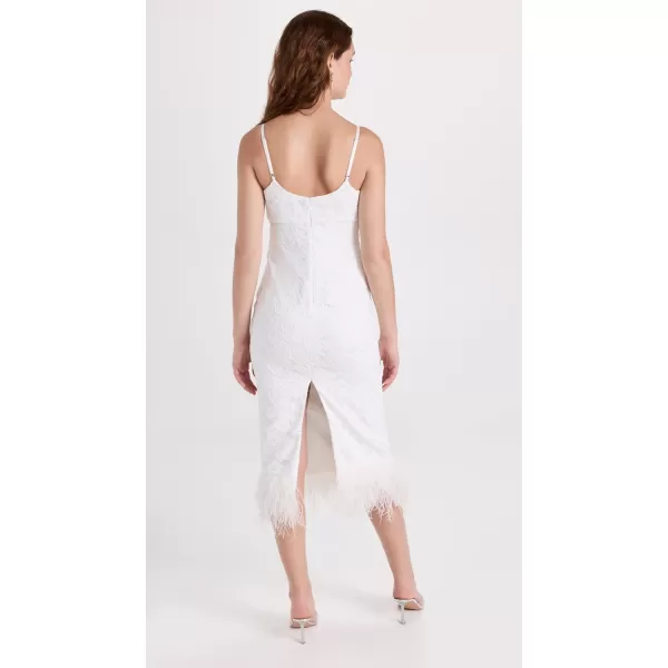 LIKELY Womens Midi Mari DressWhite